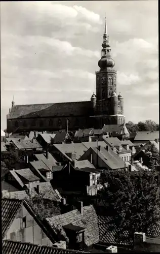 Ak Hansestadt Greifswald, Blick zum Dom