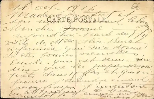 Handgemalt Ak Taube und Rosenblüten