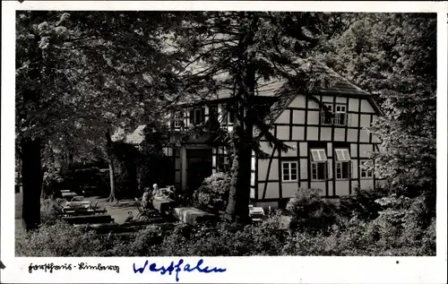 Ak Börninghausen Preußisch Oldendorf Westfalen, Forsthaus Limberg