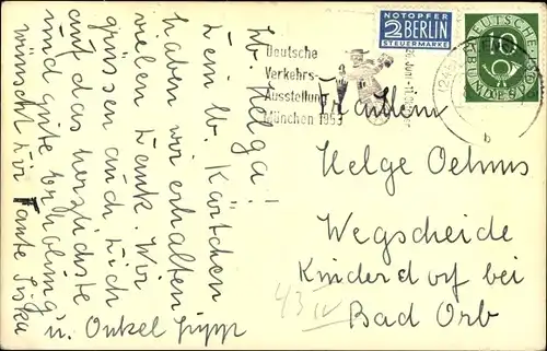 Ak Flensburg in Schleswig Holstein, Claeden Straße