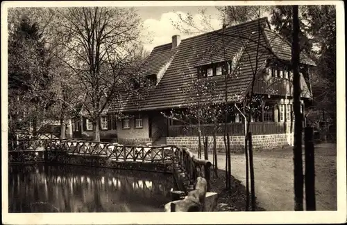 Ak Forsbach Rösrath in Nordrhein Westfalen, Waldrestaurant Forsbacher Mühle