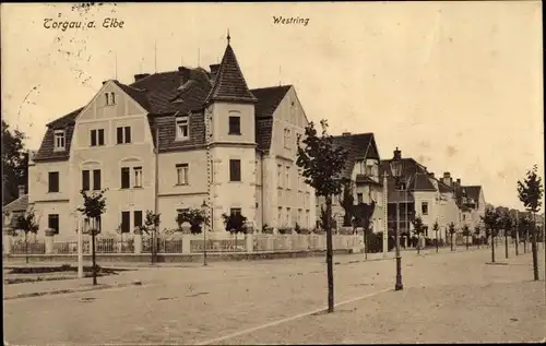 Ak Torgau an der Elbe, Westring