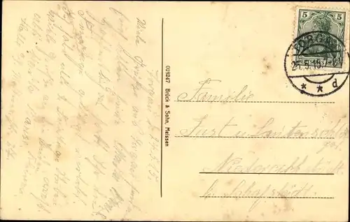 Ak Torgau an der Elbe, Westring