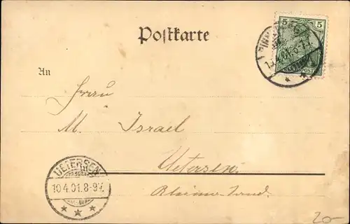 Ak Pinneberg, Bahnhofshotel, Männer