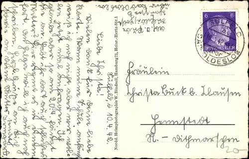 Ak Sülfeld in Holstein, Straßenpartie