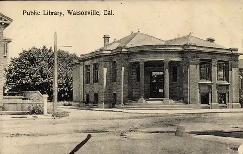 Ak Watsonville Kalifornien USA, Public Library