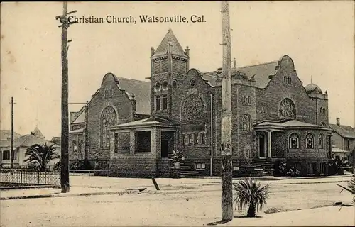 Ak Watsonville Kalifornien USA, Christian Church