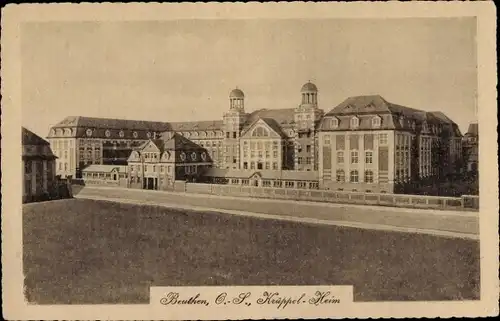 Ak Bytom Beuthen Oberschlesien, Krüppel Heim