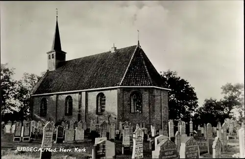 Ak Jubbega Friesland Niederlande, Ned. Herv. Kerk