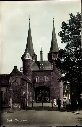Ak Delft Südholland Niederlande, Oostpoort
