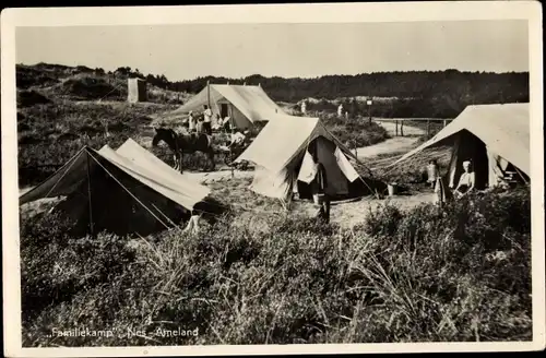 Ak Nes Ameland Friesland Niederlande, Familiekamp