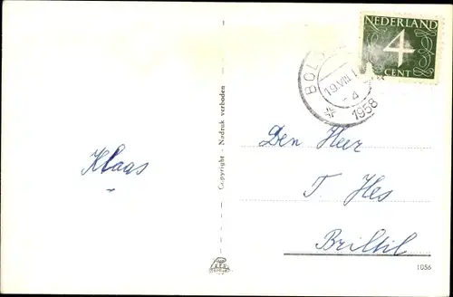 Ak Friesland Niederlande, Teilansichten, Segelboote, Turm, Storchennest, Kutsche