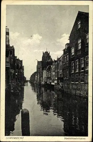 Ak Dordrecht Südholland Niederlande, Voorstraatshaven