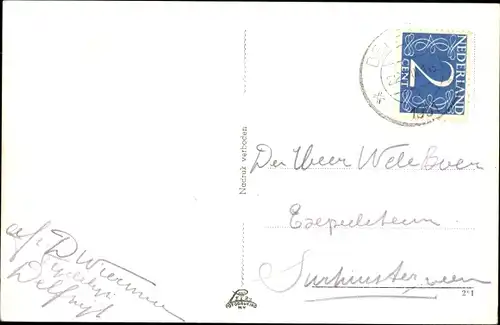 Ak Uithuizen Groningen Niederlande, Menkemaborgh