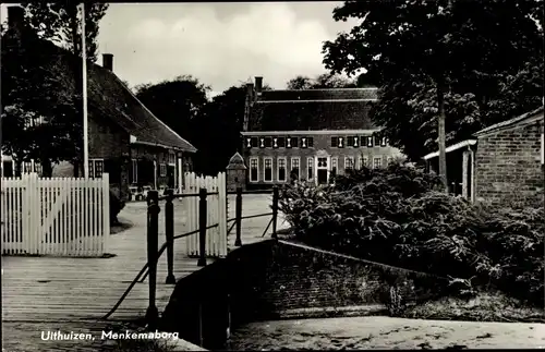 Ak Uithuizen Groningen Niederlande, Menkemaborg