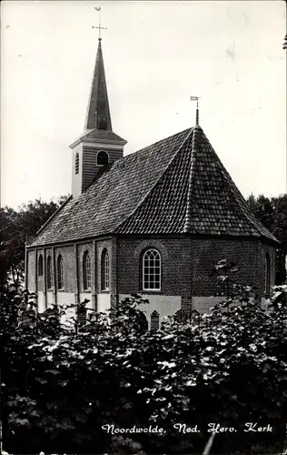 Ak Noordwolde Friesland Niederlande, Ned. Herv. Kerk