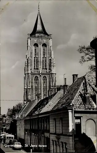 Ak Gorinchem Südholland Niederlande, St. Jans toren
