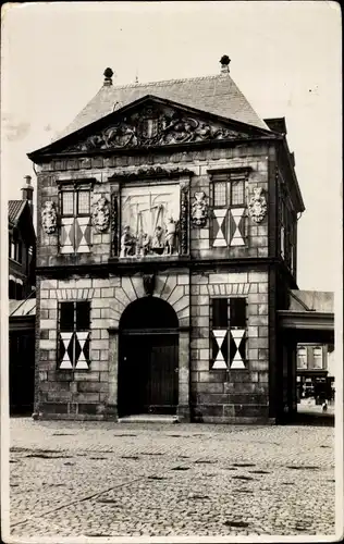 Ak Gouda Südholland Niederlande, Waag