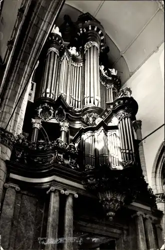 Ak Gouda Südholland,  St. Janskerk , Orgel