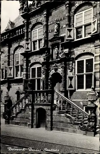 Ak Bolsward Friesland Niederlande, Bordes Stadhuis