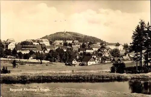Ak Altenberg im Erzgebirge, Bergstadt, Panorama