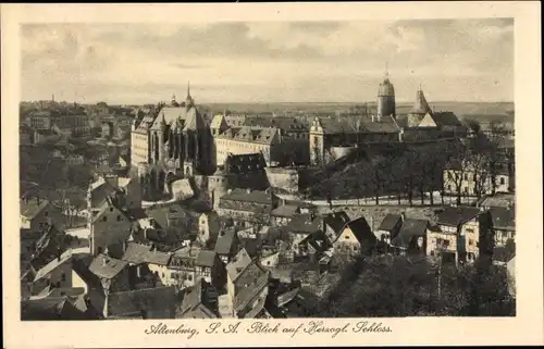 Ak Altenburg in Thüringen, Blick auf das Herzogl. Schloss