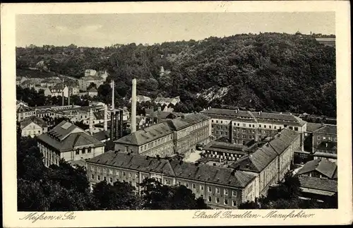 Ak Meißen in Sachsen, Staatl. Porzellan-Manufaktur