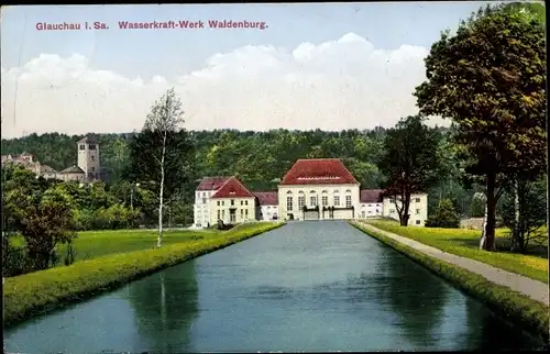 Ak Waldenburg in Sachsen, Wasserkraftwerk