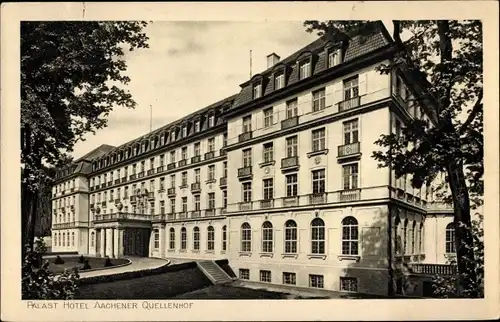 Ak Aachen in Nordrhein Westfalen, Palast Hotel Aachener Quellenhof, Kurhaus