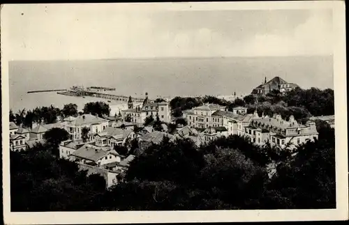 Ak Ostseebad Heringsdorf auf Usedom, Gesamtansicht