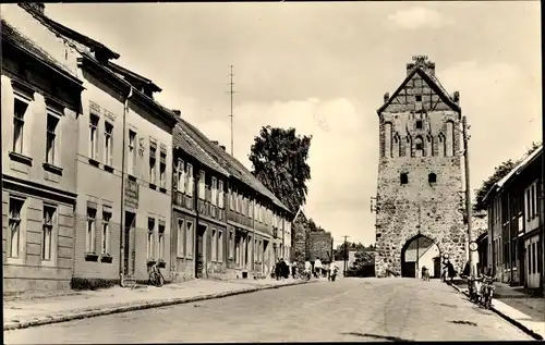 Ak Lychen in der Uckermark, Stargarder Tor