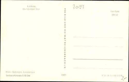 Ak Lychen in der Uckermark, Stargarder Tor