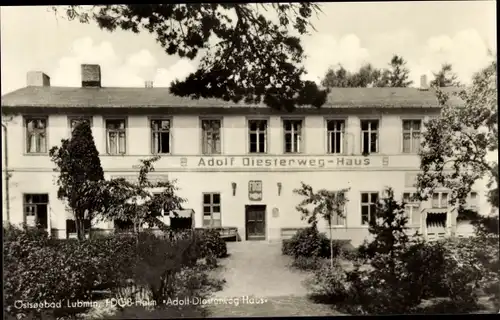Ak Ostseebad Lubmin Vorpommern, FDGB Heim Adolf-Diesterweg- Haus