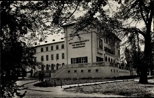 Ak Seebad Heiligendamm Bad Doberan, Haus Glückauf, Kur- und Erholungsstätte