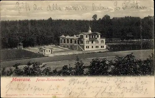 Ak Meerane in Sachsen, Ferien-Kolonieheim