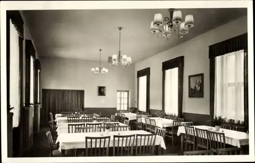 Ak Neu Fahrland Potsdam, Sanatorium Heinrich Heine, Saal