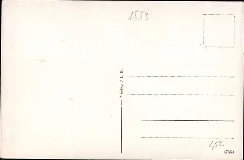 Ak Friesack in der Mark, Burg zur Zeit des 30jährigen Krieges