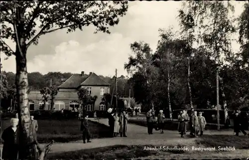 Ak Altenhof Schorfheide am Werbellinsee, Restaurant Seeblick