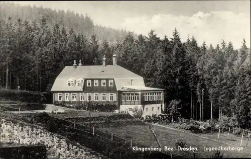 Ak Klingenberg im Erzgebirge Sachsen, Jugendherberge