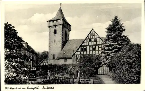 Ak Wächtersbach in Hessen, Ev. Kirche