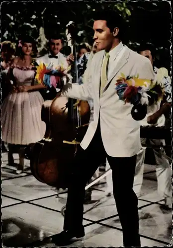 Ak Schauspieler und Sänger Elvis Presley, Bossa Nova