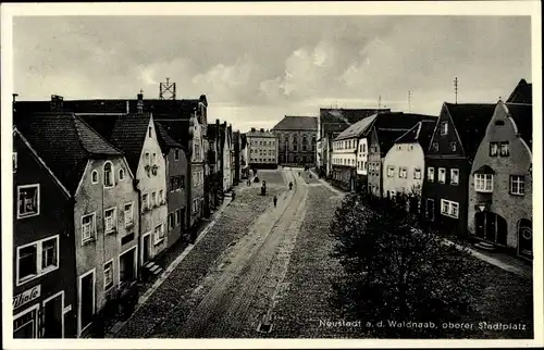 Ak Neustadt an der Waldnaab, Oberer Stadtplatz