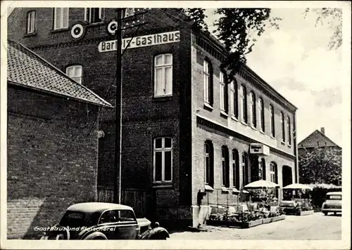Ak Isenhagen Hankensbüttel in Niedersachsen, Gasthaus Bartels, Fleischerei