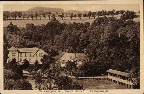 Ak Herzogswalde Wilsdruff Sachsen, Genesungsheim Tännichtmühle