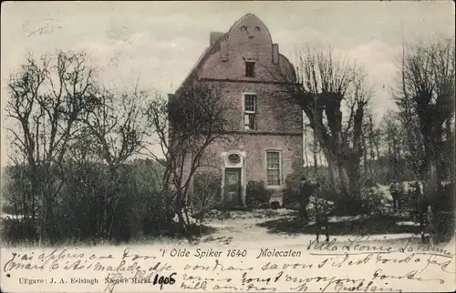 Ak Hattem Gelderland Niederlande, 't Olde Spiker 1640, Molecaten