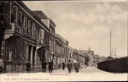 Ak Arnhem Gelderland Niederlande, Sonsbeeksingel