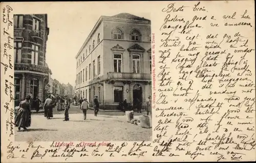 Ak Hasselt Flandern Limburg, Grand Place
