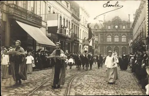 Ak Tourcoing Nord, Les Processions