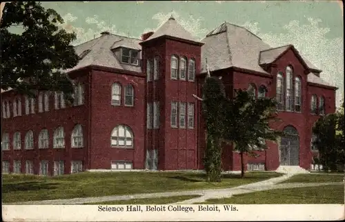 Ak Beloit Wisconsin USA, Science Hall, Beloit College