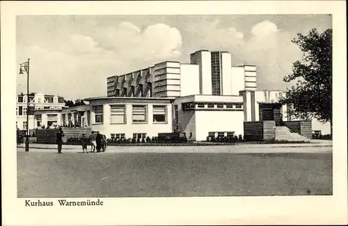Ak Ostseebad Warnemünde Rostock, Kurhaus